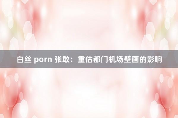 白丝 porn 张敢：重估都门机场壁画的影响